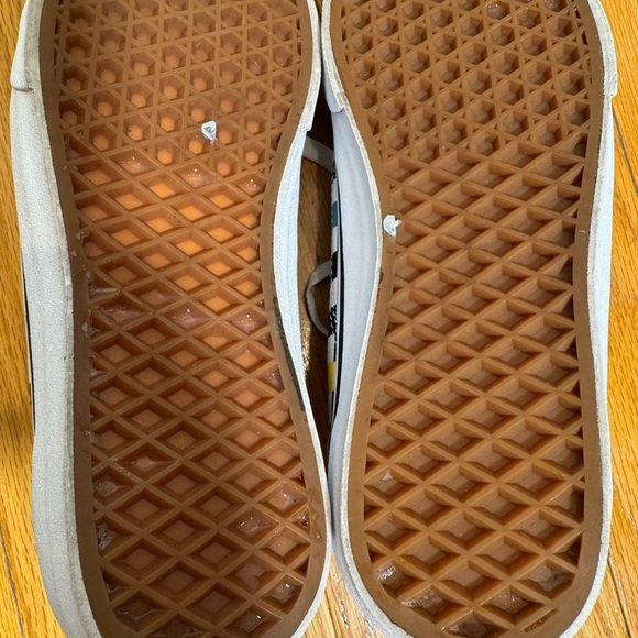 Vans Kids Black and White Old Skool ‘Party Checker’ Sneakers Size 6.5 - Picture 4 of 11